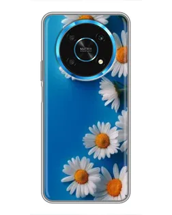 Чехол для Huawei Honor Magic 6 Lite 5G с картинкой «Белоснежные маргаритки»