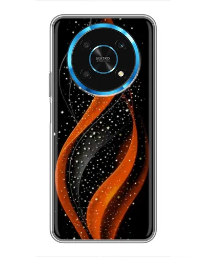 Чехол для Huawei Honor Magic 6 Lite 5G с картинкой «Огненная звездная волна»