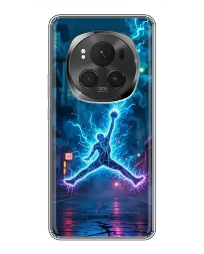 Чохол для Huawei Honor Magic 6 Pro з картинкою «Jordan Gold Jumpman» Чохол для Huawei Honor Magic 6 Pro з картинкою «Jordan Gold Jumpman»