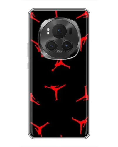 Чохол для Huawei Honor Magic 6 Pro з картинкою «Jordan Red Pattern» Чохол для Huawei Honor Magic 6 Pro з картинкою «Jordan Red Pattern»