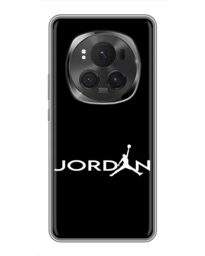 Чохол для Huawei Honor Magic 6 Pro з картинкою «Jordan White Logo» Чохол для Huawei Honor Magic 6 Pro з картинкою «Jordan White Logo»