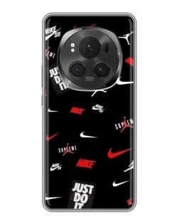 Чохол для Huawei Honor Magic 6 Pro з картинкою «Nike Mix Pattern» Чохол для Huawei Honor Magic 6 Pro з картинкою «Nike Mix Pattern»