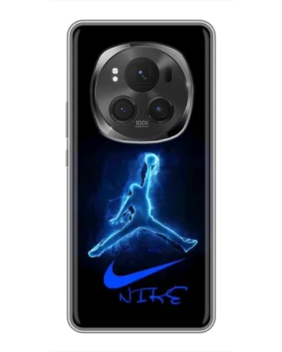 Чохол для Huawei Honor Magic 6 Pro з картинкою «Jordan Neon Blue» Чохол для Huawei Honor Magic 6 Pro з картинкою «Jordan Neon Blue»