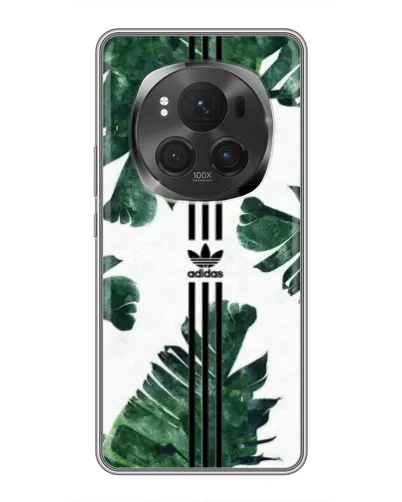 Чехол для Huawei Honor Magic 6 Pro с картинкой «Пальмовые листья адидас»