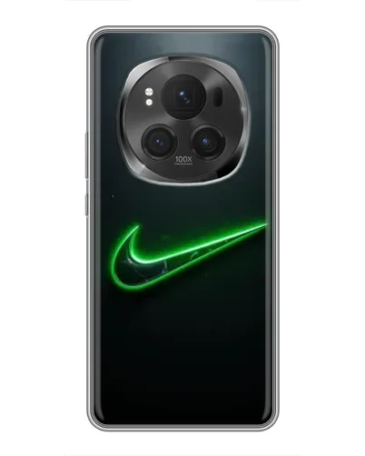 Чехол для Huawei Honor Magic 6 Pro с картинкой «Неоновый контур Nike»