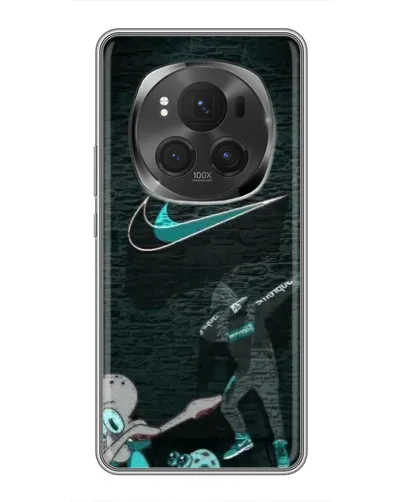 Чехол для Huawei Honor Magic 6 Pro с картинкой «Спортивный арт Nike»