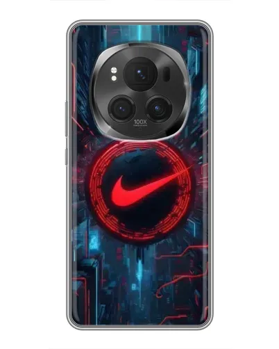 Чехол для Huawei Honor Magic 6 Pro с картинкой «Техногенный стиль Nike»