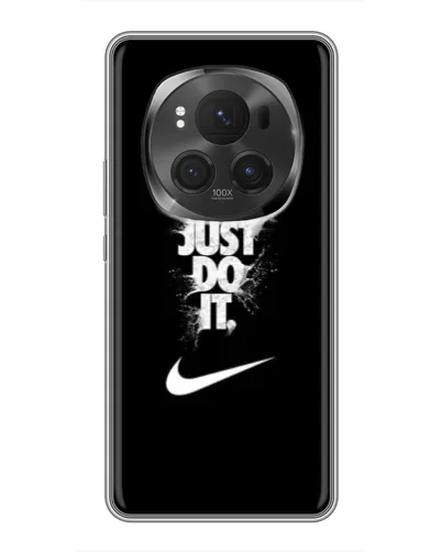 Чехол для Huawei Honor Magic 6 Pro с картинкой «Текстовый принт Nike»