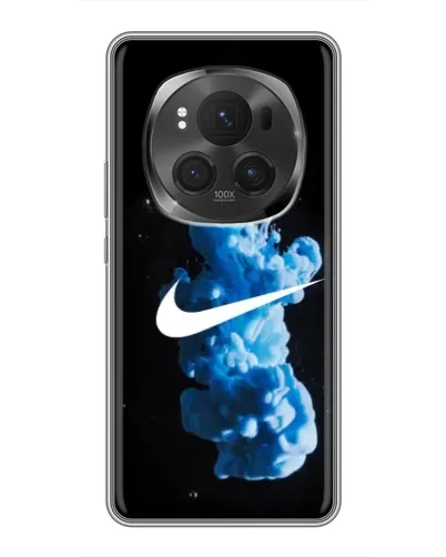 Чехол для Huawei Honor Magic 6 Pro с картинкой «Nike и синий дым»