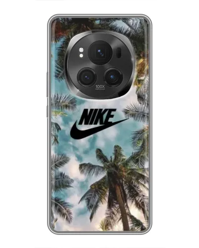 Чехол для Huawei Honor Magic 6 Pro с картинкой «Тропический принт Nike» Чехол для Huawei Honor Magic 6 Pro с картинкой «Тропический принт Nike»