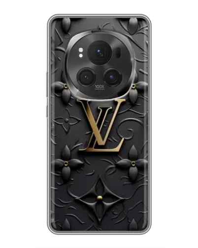 Чехол для Huawei Honor Magic 6 Pro с картинкой «Кожаная текстура LV»