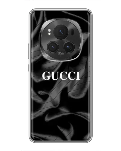Чохол для Huawei Honor Magic 6 Pro з картинкою «Gucci — шовкові хвилі» Чохол для Huawei Honor Magic 6 Pro з картинкою «Gucci — шовкові хвилі»