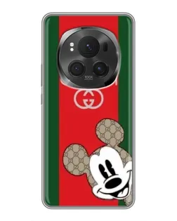 Чохол для Huawei Honor Magic 6 Pro з картинкою «Gucci — смуги та Міккі» Чохол для Huawei Honor Magic 6 Pro з картинкою «Gucci — смуги та Міккі»