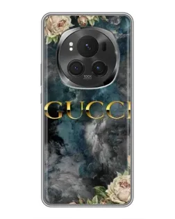 Чохол для Huawei Honor Magic 6 Pro з картинкою «Абстрактні квіти Gucci» Чохол для Huawei Honor Magic 6 Pro з картинкою «Абстрактні квіти Gucci»