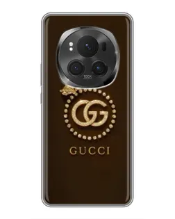 Чохол для Huawei Honor Magic 6 Pro з картинкою «Gucci — золотий метелик» Чохол для Huawei Honor Magic 6 Pro з картинкою «Gucci — золотий метелик»