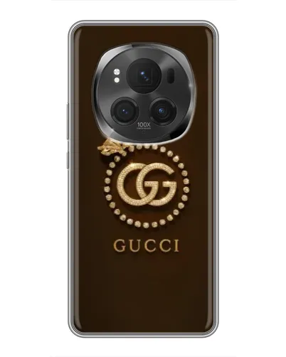 Чохол для Huawei Honor Magic 6 Pro з картинкою «Gucci — золотий метелик» Чохол для Huawei Honor Magic 6 Pro з картинкою «Gucci — золотий метелик»