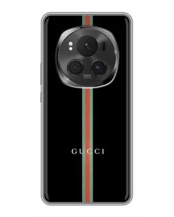 Чохол для Huawei Honor Magic 6 Pro з картинкою «Gucci — строга лінія» Чохол для Huawei Honor Magic 6 Pro з картинкою «Gucci — строга лінія»