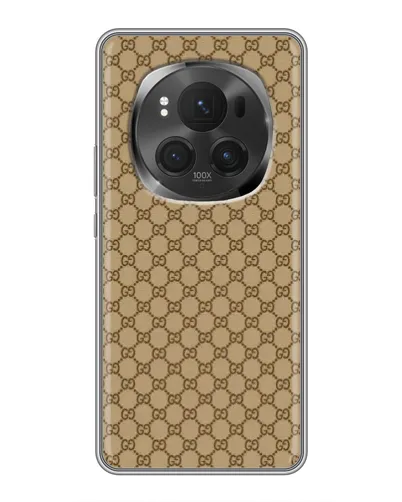 Чехол для Huawei Honor Magic 6 Pro с картинкой «Gucci — классический беж» Чехол для Huawei Honor Magic 6 Pro с картинкой «Gucci — классический беж»