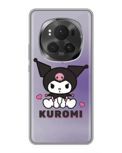 Чехол для Huawei Honor Magic 6 Pro с картинкой «Kuromi — фиолетовый арт» Чехол для Huawei Honor Magic 6 Pro с картинкой «Kuromi — фиолетовый арт»