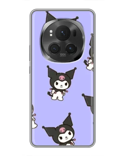 Чехол для Huawei Honor Magic 6 Pro с картинкой «Паттерн с Kuromi» Чехол для Huawei Honor Magic 6 Pro с картинкой «Паттерн с Kuromi»