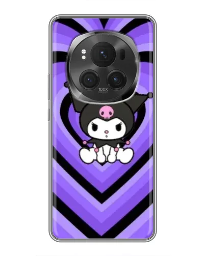 Чехол для Huawei Honor Magic 6 Pro с картинкой «Kuromi и фиолетовые сердца» Чехол для Huawei Honor Magic 6 Pro с картинкой «Kuromi и фиолетовые сердца»