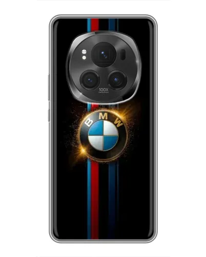 Чехол для Huawei Honor Magic 6 Pro с картинкой «BMW M-Power неон»