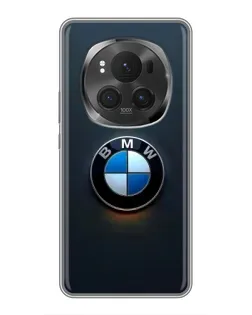 Чехол для Huawei Honor Magic 6 Pro с картинкой «Логотип BMW — минимализм»