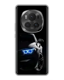 Чехол для Huawei Honor Magic 6 Pro с картинкой «BMW — ночной взгляд»