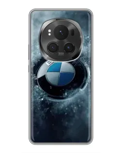 Чехол для Huawei Honor Magic 6 Pro с картинкой «Логотип BMW — лед»