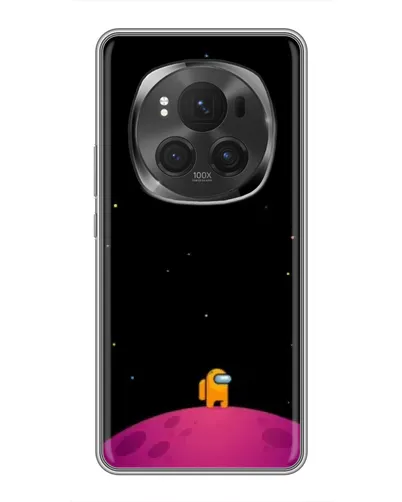 Чехол для Huawei Honor Magic 6 Pro с картинкой «Одинокий герой на планете»