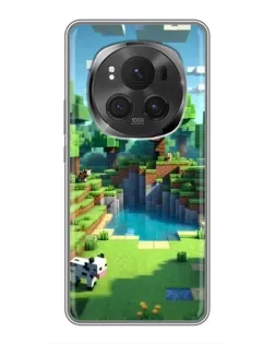 Чехол для Huawei Honor Magic 6 Pro с картинкой «Minecraft летний день»