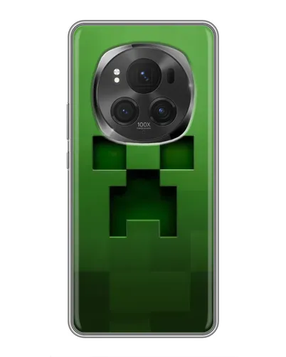 Чехол для Huawei Honor Magic 6 Pro с картинкой «Крипер микро-дизайн»