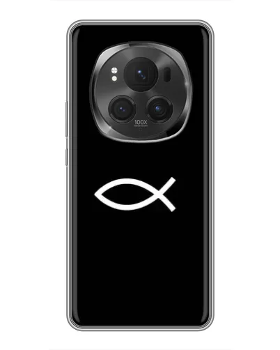 Чехол для Huawei Honor Magic 6 Pro с картинкой «Символ рыбы Jesus» Чехол для Huawei Honor Magic 6 Pro с картинкой «Символ рыбы Jesus»