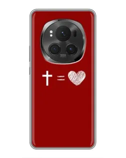 Чехол для Huawei Honor Magic 6 Pro с картинкой «Уравнение любви» Чехол для Huawei Honor Magic 6 Pro с картинкой «Уравнение любви»