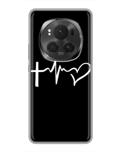 Чехол для Huawei Honor Magic 6 Pro с картинкой «Пульс веры» Чехол для Huawei Honor Magic 6 Pro с картинкой «Пульс веры»