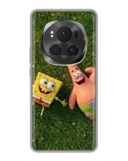Чехол для Huawei Honor Magic 6 Pro с картинкой «Друзья на лужайке» Чехол для Huawei Honor Magic 6 Pro с картинкой «Друзья на лужайке»