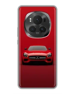 Чохол для Huawei Honor Magic 6 Pro з картинкою «Червоний Mercedes AMG»
