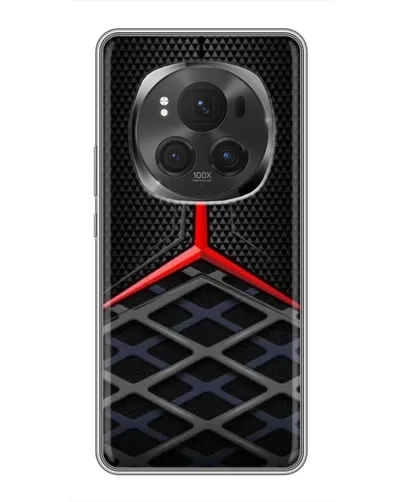 Чохол для Huawei Honor Magic 6 Pro з картинкою «Mercedes Carbon Grid» Чохол для Huawei Honor Magic 6 Pro з картинкою «Mercedes Carbon Grid»