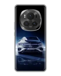 Чохол для Huawei Honor Magic 6 Pro з картинкою «Нічний Mercedes EQ»