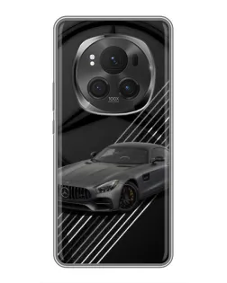 Чохол для Huawei Honor Magic 6 Pro з картинкою «Mercedes AMG — графіка»