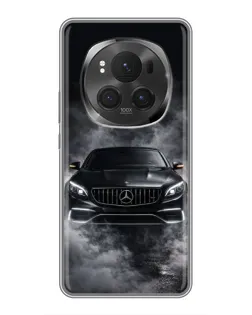Чохол для Huawei Honor Magic 6 Pro з картинкою «Mercedes у диму»