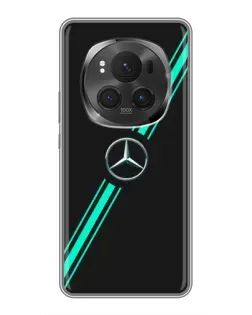 Чехол для Huawei Honor Magic 6 Pro с картинкой «Спортивные линии Mercedes»