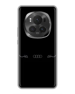 Чехол для Huawei Honor Magic 6 Pro с картинкой «Audi — световой подпись»