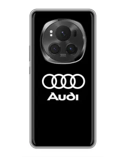 Чехол для Huawei Honor Magic 6 Pro с картинкой «Классическое лого Audi»