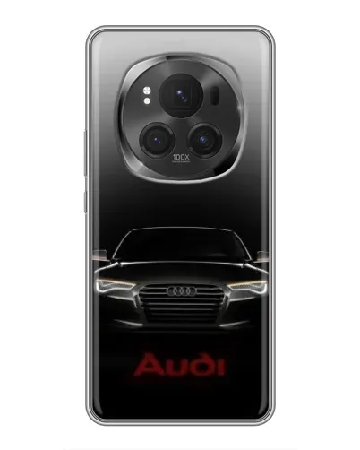 Чехол для Huawei Honor Magic 6 Pro с картинкой «Audi — градиентный контур»