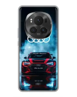 Чехол для Huawei Honor Magic 6 Pro с картинкой «Audi Sport — неон»
