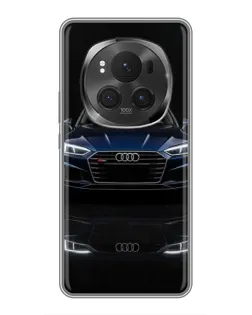 Чехол для Huawei Honor Magic 6 Pro с картинкой «Audi — ночное отражение»