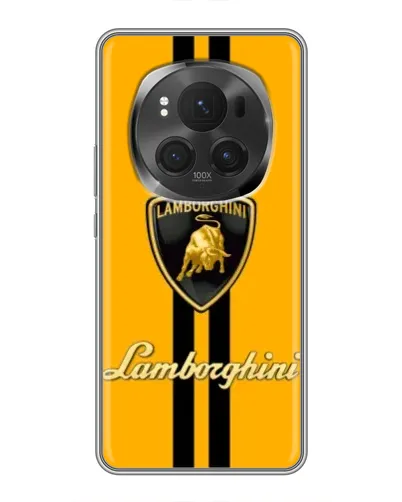 Чехол для Huawei Honor Magic 6 Pro с картинкой «Lamborghini Stripe желтый» Чехол для Huawei Honor Magic 6 Pro с картинкой «Lamborghini Stripe желтый»