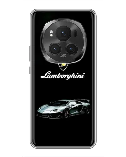 Чехол для Huawei Honor Magic 6 Pro с картинкой «Логотип Lamborghini классика» Чехол для Huawei Honor Magic 6 Pro с картинкой «Логотип Lamborghini классика»