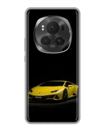 Чехол для Huawei Honor Magic 6 Pro с картинкой «Lamborghini желтый акцент» Чехол для Huawei Honor Magic 6 Pro с картинкой «Lamborghini желтый акцент»